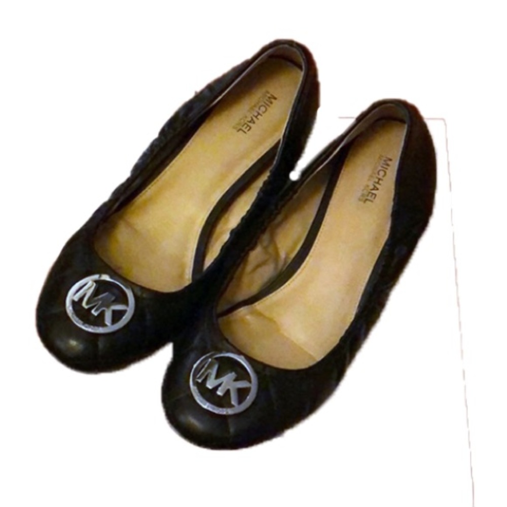 MICHAEL KORS Black Fulton Flat